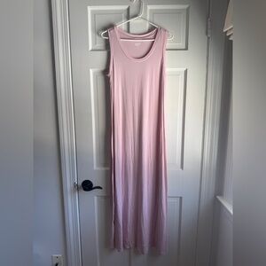 Lands’ End Pink Nightgown Sleep Dress Size Small